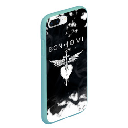Чехол для iPhone 7Plus/8 Plus матовый Bon Jovi Бон Джови - фото 2