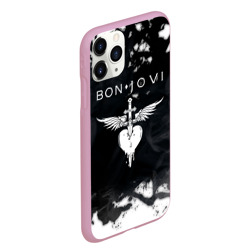 Чехол для iPhone 11 Pro Max матовый Bon Jovi Бон Джови - фото 2