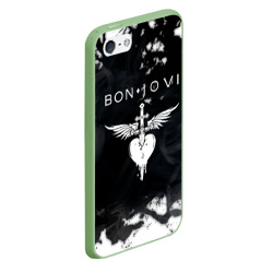 Чехол для iPhone 5/5S матовый Bon Jovi Бон Джови - фото 2