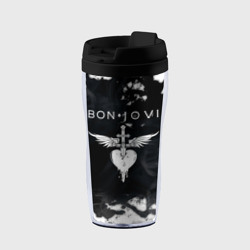 Термокружка-непроливайка Bon Jovi Бон Джови