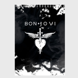Скетчбук Bon Jovi Бон Джови