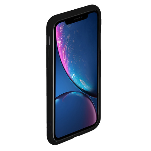 Чехол для iPhone XS Max матовый Ай Ото. Приоритет Чудо-Яйца, цвет черный - фото 2