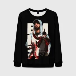 Мужской свитшот 3D Marshall Mathers