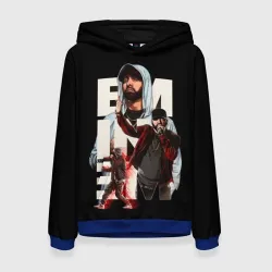 Женская толстовка 3D Marshall Mathers