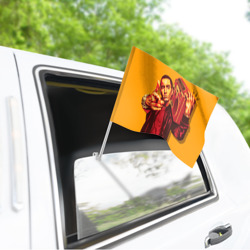 Флаг для автомобиля Эминем с бумбоксом - фото 2