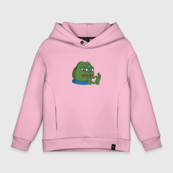 Детское худи Oversize хлопок Pepe, pepe love, Пепе лов