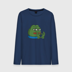 Мужской лонгслив хлопок Pepe, pepe love, Пепе лов