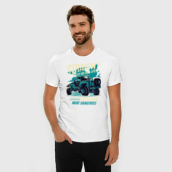 Мужская футболка хлопок Slim Авто для пустыни - фото 2