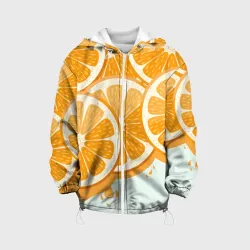 Детская куртка 3D Апельсин orange