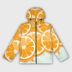 Женская ветровка 3D Апельсин orange