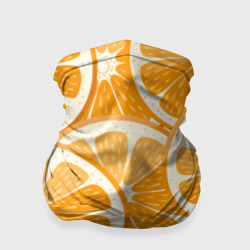 Бандана-труба 3D Апельсин orange