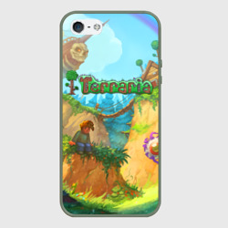 Чехол для iPhone 5/5S матовый Terraria Террария