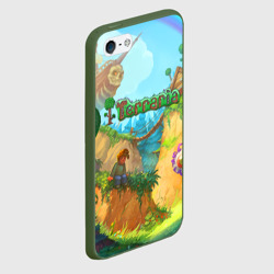 Чехол для iPhone 5/5S матовый Terraria Террария - фото 2