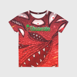 Детская футболка 3D Terraria Wall of Flesh