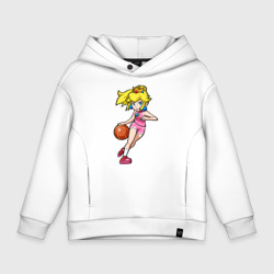 Детское худи Oversize хлопок Peach Basketball