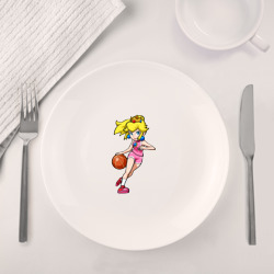 Набор: тарелка + кружка Peach Basketball - фото 2