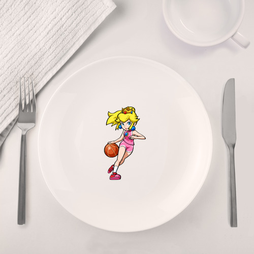 Набор: тарелка + кружка Peach Basketball - фото 4