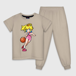 Детская пижама хлопок Peach Basketball