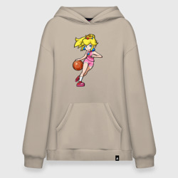 Худи SuperOversize хлопок Peach Basketball