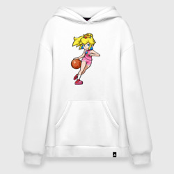 Худи SuperOversize хлопок Peach Basketball