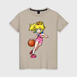 Женская футболка хлопок Peach Basketball