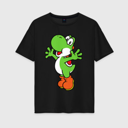 Женская футболка хлопок Oversize Yoshi