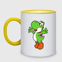 Кружка двухцветная Yoshi