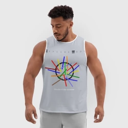 Мужская спортивная майка 3D Sounds of the Universe - Depeche Mode - фото 2