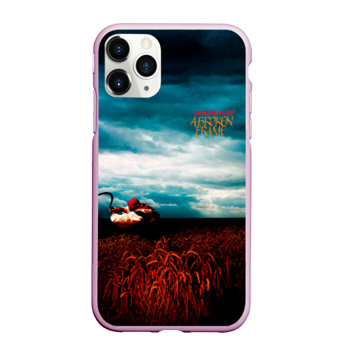 Чехол для iPhone 11 Pro Max матовый A Broken Frame - Depeche Mode, цвет розовый