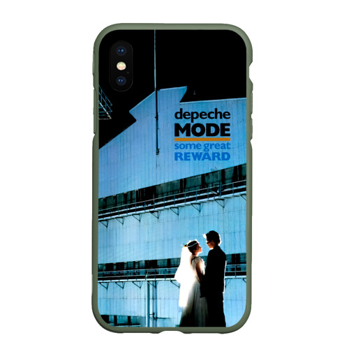 Чехол для iPhone XS Max матовый с принтом Some Great Reward - Depeche Mode, вид спереди #2