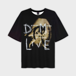 Мужская футболка oversize 3D Songs of Faith and Devotion Live - Depeche Mode