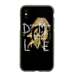 Чехол для iPhone XS Max матовый Songs of Faith and Devotion Live - Depeche Mode