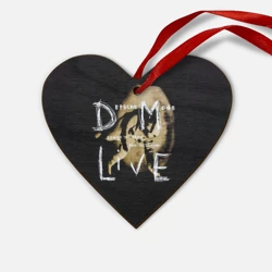 Деревянная игрушка Сердце Songs of Faith and Devotion Live - Depeche Mode
