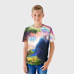Детская футболка 3D Ори и Блуждающие огоньки Ori - фото 2