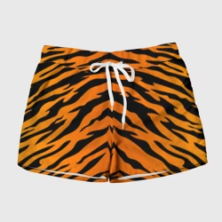 Женские шорты 3D Шкура тигра