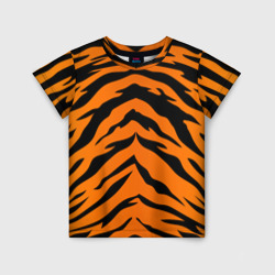 Детская футболка 3D Шкура тигра