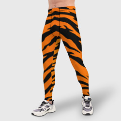 Мужские тайтсы 3D Шкура тигра - фото 2