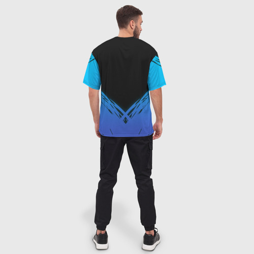 Мужская футболка oversize 3D Ori Дух Ори, цвет 3D печать - фото 4