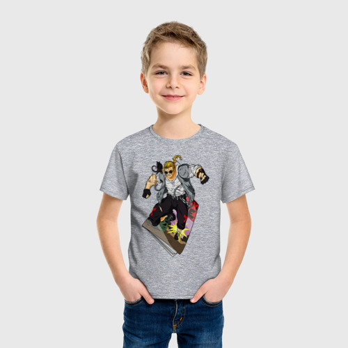 Детская футболка хлопок с принтом Comix Zone, фото на моделе #1