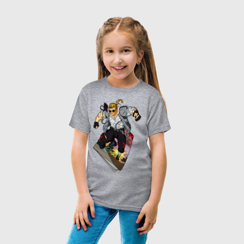 Детская футболка хлопок с принтом Comix Zone, вид сбоку #3