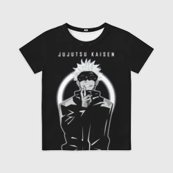 Детская футболка 3D Годжо Сатору Магическая битва