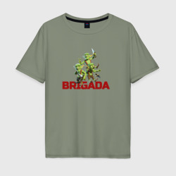 Мужская футболка хлопок Oversize Brigada