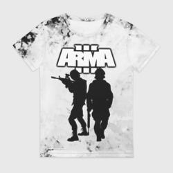 Женская футболка 3D Arma Арма,Tactical Simulator