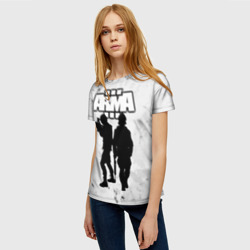 Женская футболка 3D Arma Арма,Tactical Simulator - фото 2