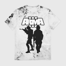 Мужская футболка 3D Arma Арма,Tactical Simulator
