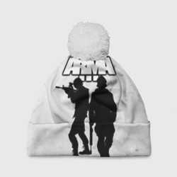 Шапка 3D c помпоном Arma Арма,Tactical Simulator