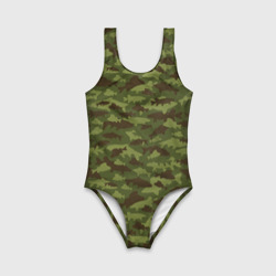 Детский купальник 3D Рыбак камуфляж из рыб - фото 2