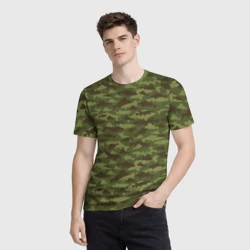 Мужская футболка 3D Рыбак камуфляж из рыб - фото 2