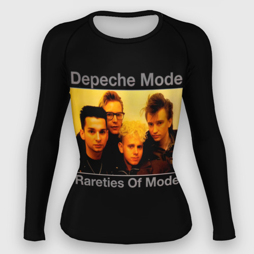 Женский рашгард 3D Rareties of Mode - Depeche Mode, цвет 3D печать