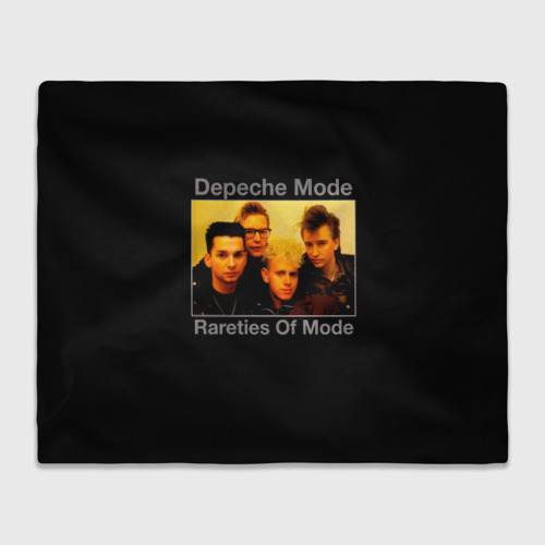 Плед с принтом Rareties of Mode - Depeche Mode, вид спереди №1